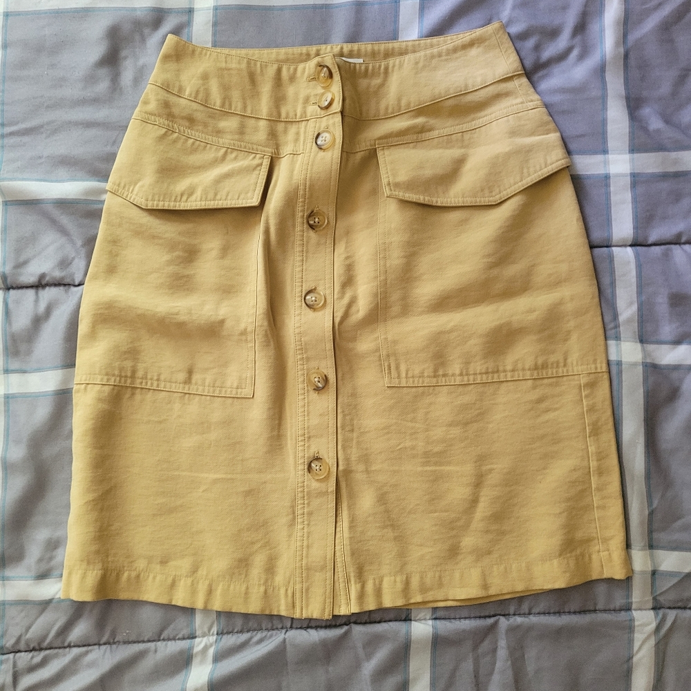 Yellow Women's Skirt